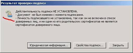 ворочалось Сертификат квалифицированная подпись проверить оставалась